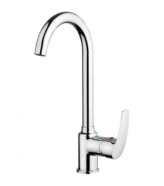 Miscelatore Lavello A Bocca Alta New Berry Cromo