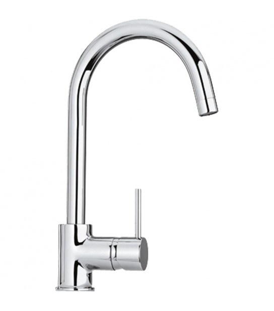 Miscelatore Lavello A Bocca Alta 'New Disco' Cromo