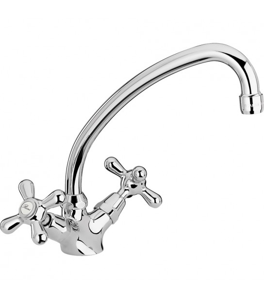 Miscelatore Lavello Monoforo Liberty Cromo