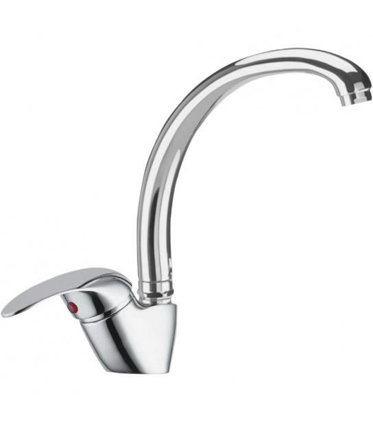 Miscelatore Lavello Bocca Alta Prima Cromo