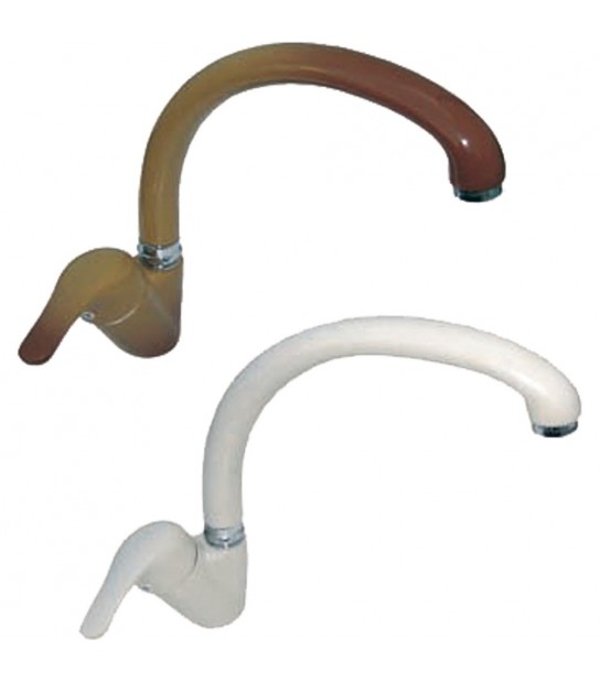 Miscelatore Lavello Saturno Bianco