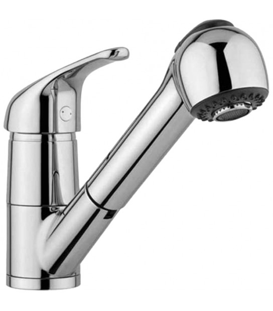 Miscelatore Lavello Con Doccetta Estraibile Porta&Bini Cromo