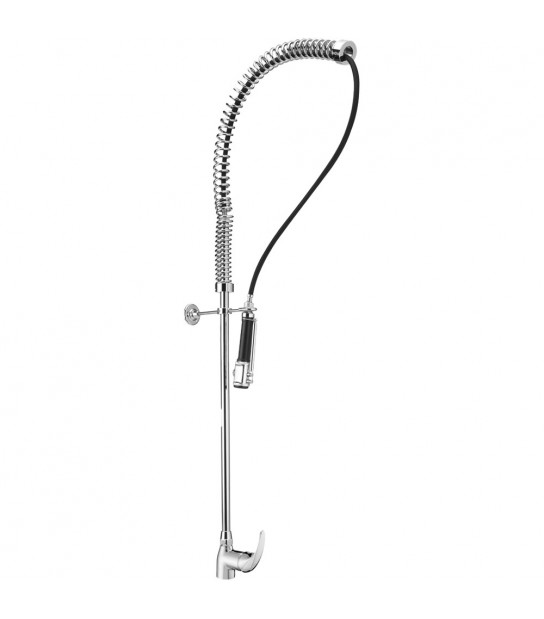 Miscelatore Cucina Industriale Con Doccetta Prelavaggio Stoviglie Cromo