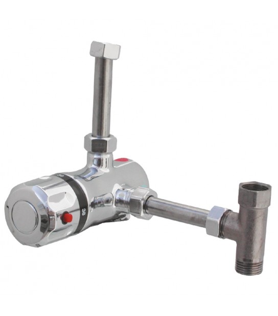 Miscelatore Termostatico Esterno Per Installazione Sotto Boiler Cromo - 1/2