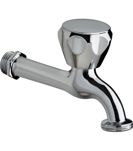 Rubinetto Lavatrice A Parete Cromo - 1/2