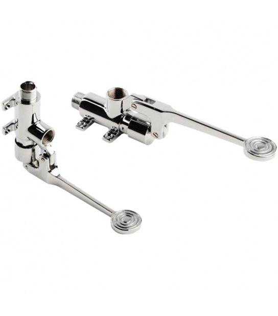 Rubinetto Monoacqua Temporizzato A Pedale Installazione Universale 1/2