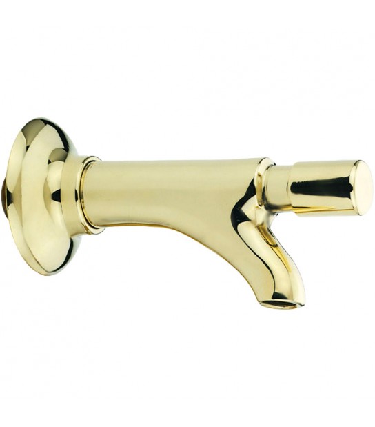 Rubinetto Temporizzato Per Fontanella A Pulsante Con Chiusura Istantanea Ottone Giallo 1/2