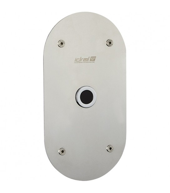 Rubinetto Elettronico Orinatoio Da Incasso Con Comando A Fotocellula Serie 700 Inox Lucido - 6V