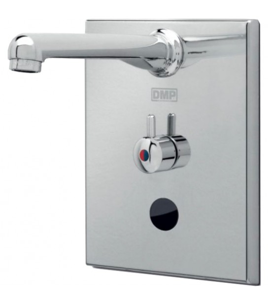 Miscelatore Elettronico A Fotocellula Per Lavabo A Parete Speedy Corrente 220V