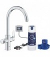 Miscelatore Con Sistema Di Filtrazione Acqua Blue Pure Baucurve Starter Kit