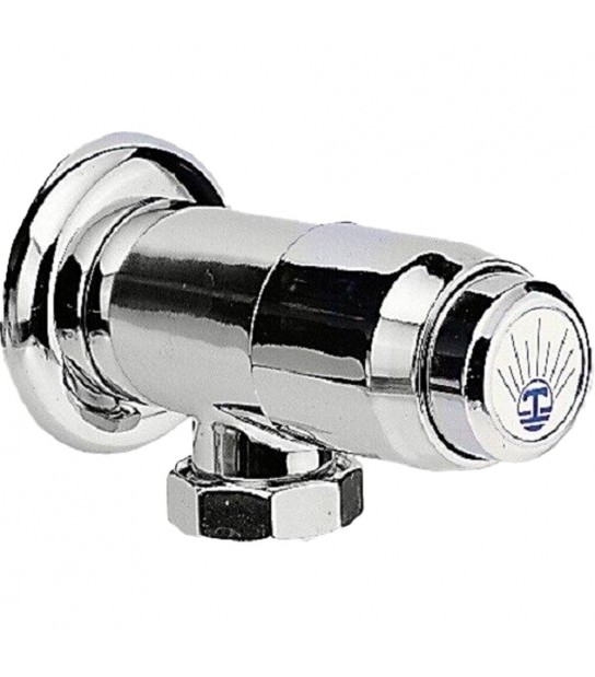 Flussometro Esterno Temporizzato Con Pulsante Frontale Senza Colpo Di Ariete 1 X D. 30 Mm