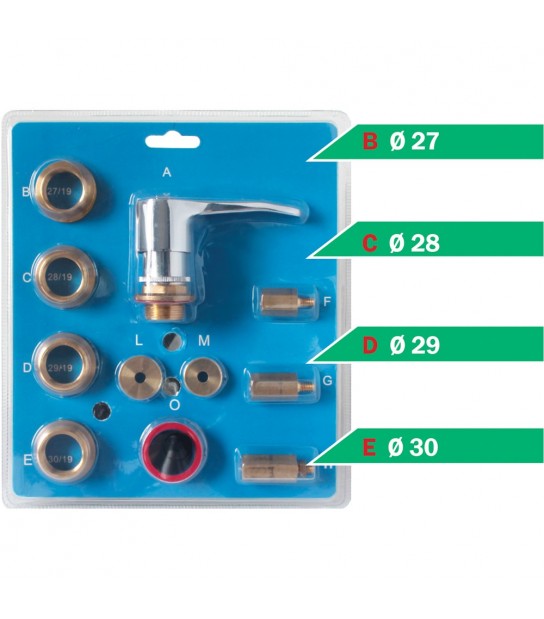 Kit Vitone E Maniglia Universale Per Passo Rapido 11 Combinazioni