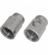 Coppia Distanziali Retrogruppo In Ottone Cromato 3/4Mf C/Foro 3/8 + 3/4Mf Cieco
