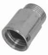Distanziale Retrogruppo Cieco In Ottone Cromato 3/4Mf + Guarnizione