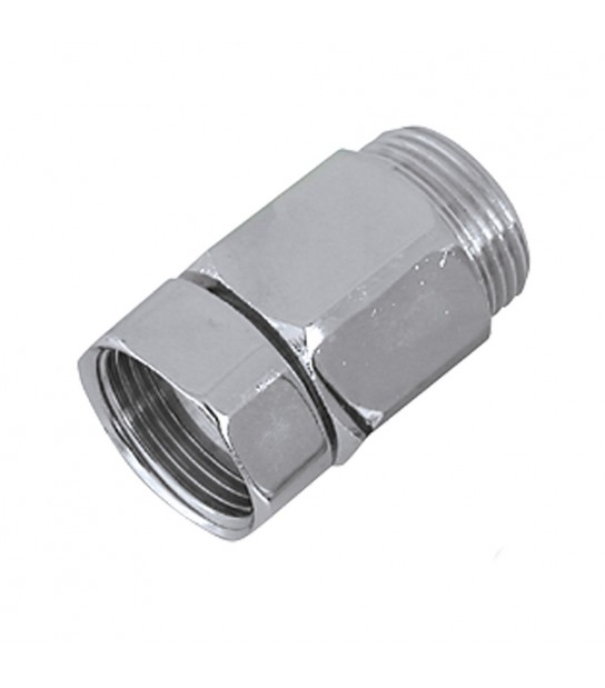 Distanziale Retrogruppo Cieco Con Dado Girevole In Ottone Cromato Mf 3/4