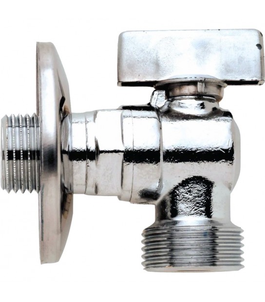 Rubinetto Lavatrice A Sfera Luxor 1/2X3/4 + Rosetta