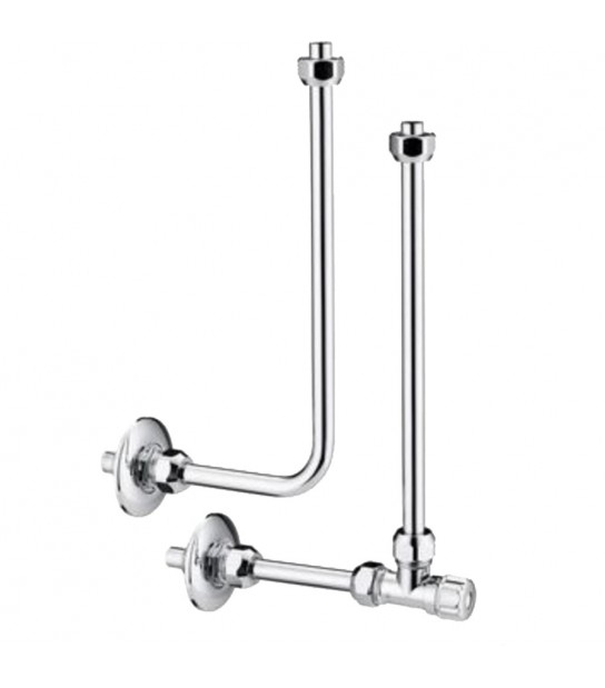 Kit Completo Di Allacciamento Acqua Per Scaldabagno M1/2 X F1/2