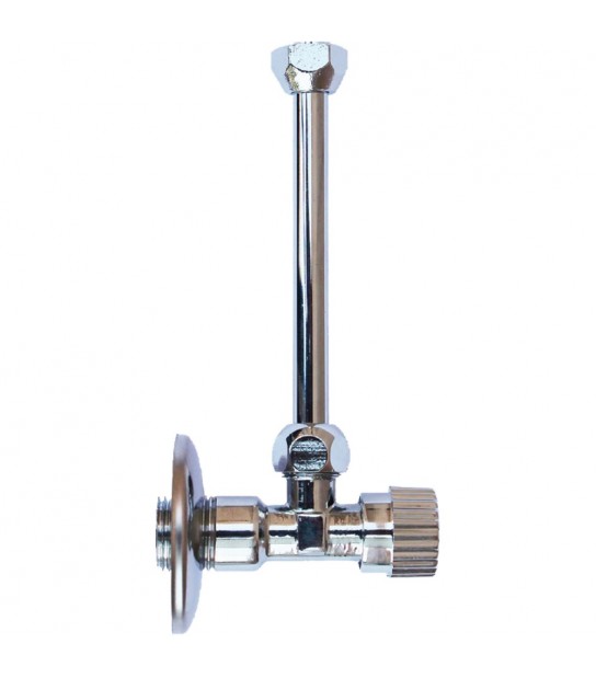 Kit Completo Di Allacciamento Acqua Per Cassetta Wc 1/2X3/8 - 15 Cm