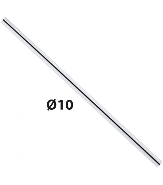 Barra Rame Liscio Cromato D.10 Cm 100