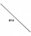 Barra Rame Liscio Cromato D.10 Cm 100
