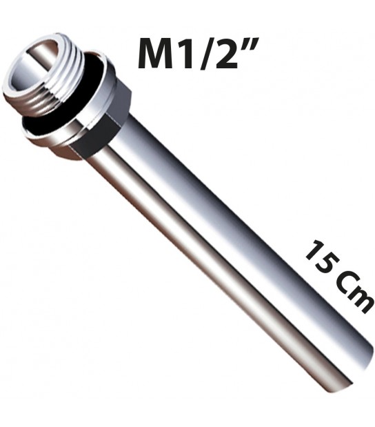 Tubetto Rame Per Radiatori Cromo D.12 X M1/2 - Cm 15