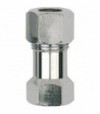 Prolunga Per Tubetto Rame Con Dado Conico In Ottone Cromato F3/8 X D.10 - Cm 3