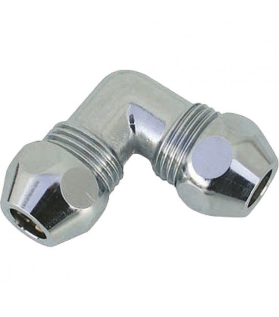 Curva Doppia Per Tubetto Rame Cromato D.10 X D.10