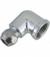 Curva Femmina Per Tubetto Rame In Ottone Cromato F1/2 X D.12