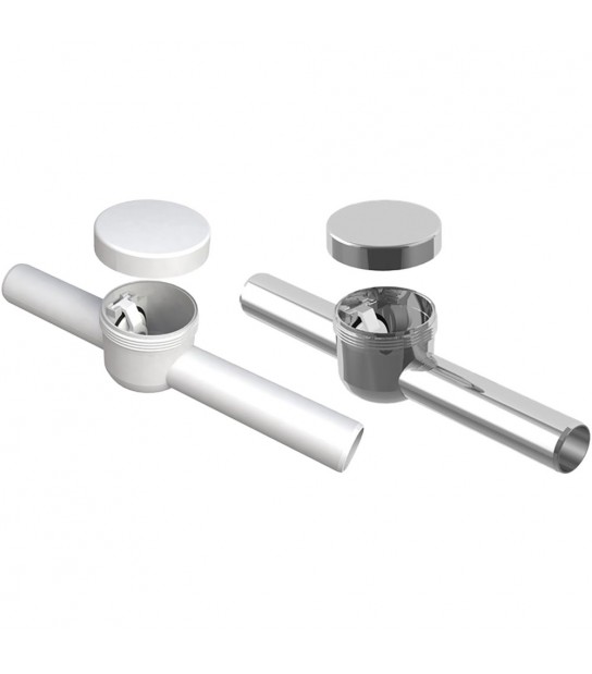 Valvola Antiriflusso Ispezionabile Orizzontale D. 32 Cromo