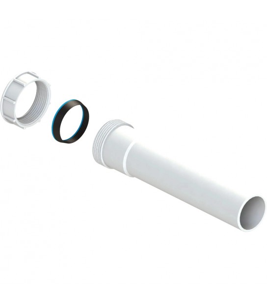 Prolunga Universale Con Ghiera E Guarnizione 11/4 X D.32 - H.200 Mm