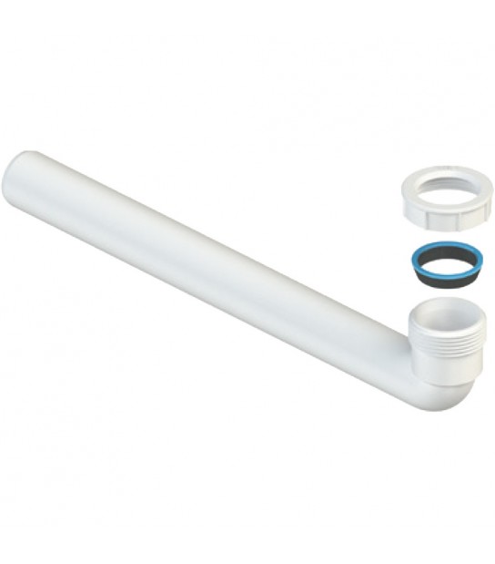 Curva Universale Con Ghiera E Guarnizione 11/4 X D.32 - H.330 Mm