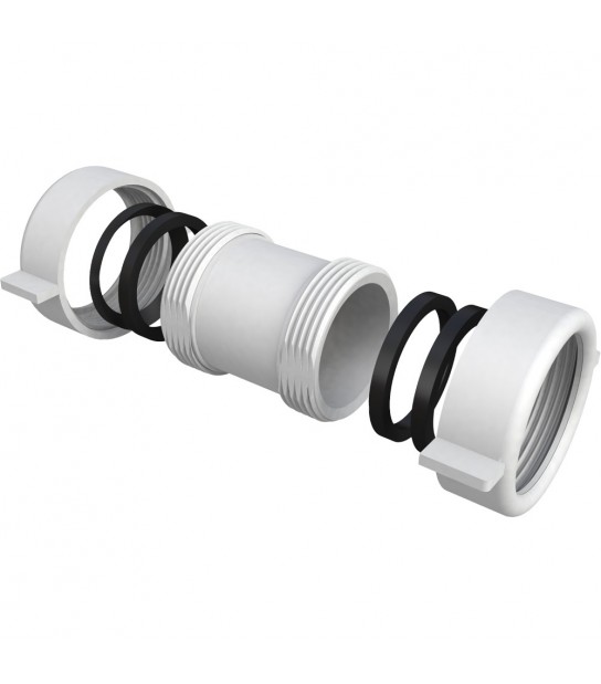 Raccordo Di Congiunzione Per Tubi In Pp F/F 1 X D.26 - Mm 50