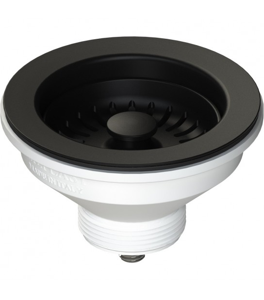 Piletta Antracite Per Lavello Cucina Con Foro D.90 Stp 11/2 X D.114 Mm