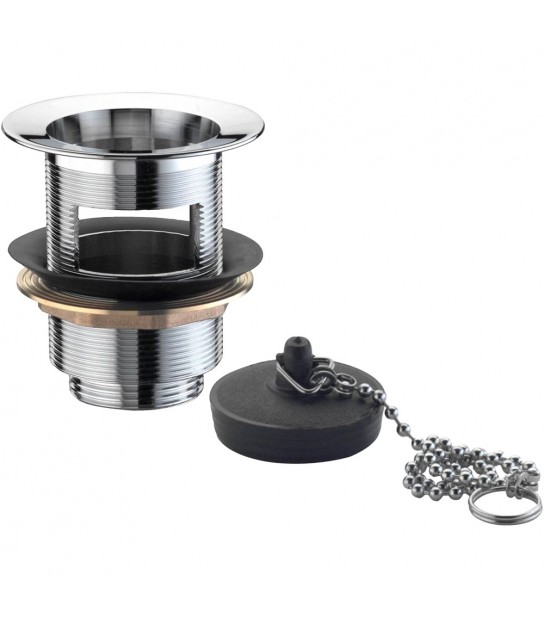 Pilettone Sifoide Per Lavatoi In Ottone Ctp Con Gabbietta 11/4 X D.80 Mm