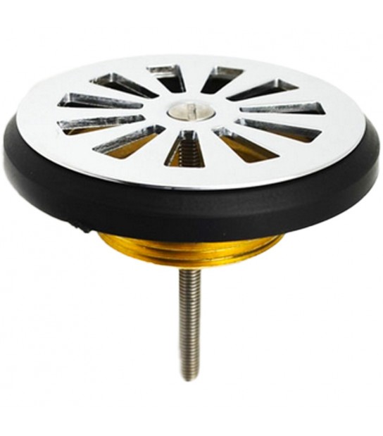 Piletta A Griglia Per Piatto Doccia Con Foro D.60 In Ottone Omp 11/4 X D.80 Mm