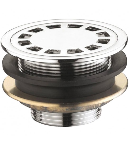 Piletta Sifonata Per Piatto Doccia Export In Ottone 11/4 X D.73 Mm