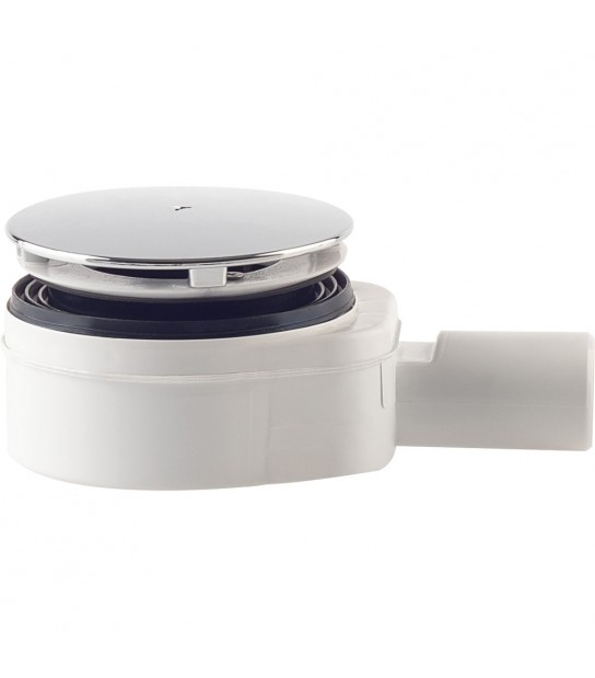 Piletta Sifonata Per Piatto Doccia Con Foro D.90 Auva Slick Ribassata Usc. D.40 Mm