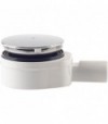 Piletta Sifonata Per Piatto Doccia Con Foro D.90 Auva Slick Ribassata Usc. D.40 Mm