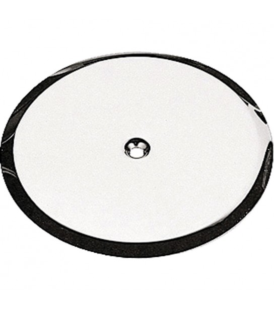 Piattello Coprisifone A Pavimento In Acciaio Inox D.150 Mm