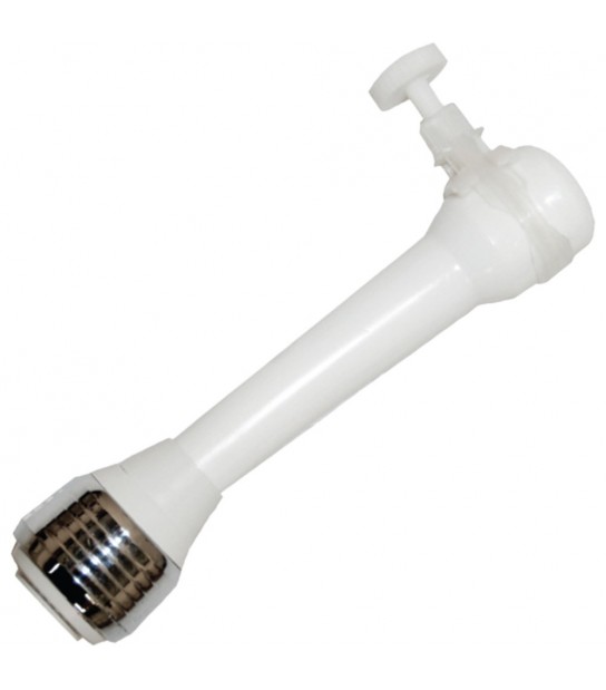 Aereatore Rompigetto Prolungato Con Fascette A Vite F22 X1 - Bianco