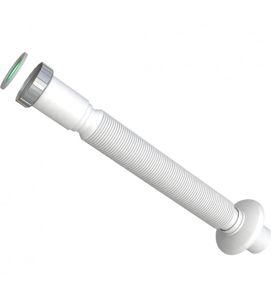 Tubo Comprimibile Con Ghiera In Lega Leggera + Rosone 11/4 X D.40 Mm