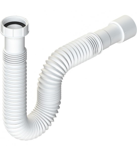 Tubo Comprimibile Con Ghiera In Plastica 11/4 D.32/40 Mm