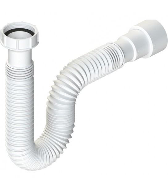 Tubo Comprimibile Con Ghiera In Plastica 11/2 Plus D.40/50 Mm