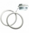 O-Ring In Silicone Bianco Per Tappi Radiatori 1 X D.42 - Sp.2,5