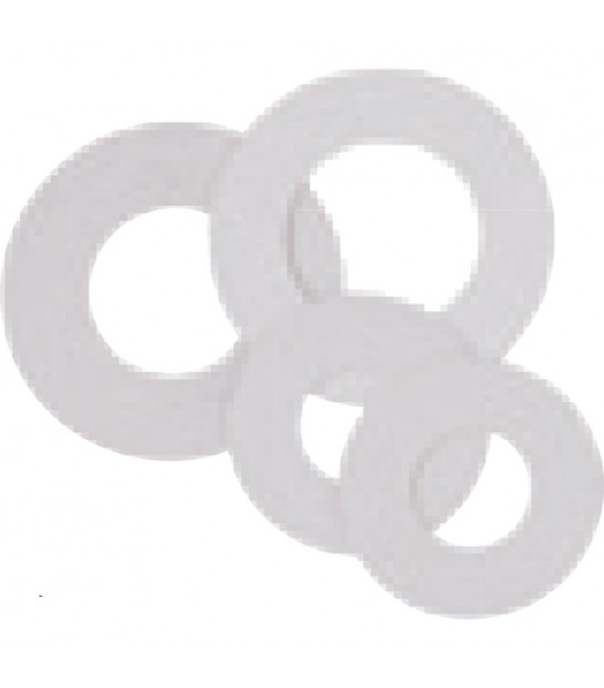 Guarnizione Piana Sottopiletta In Gomma Bianca 11/4