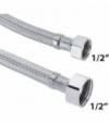 Flessibile In Acciaio Inox F1/2 X 1/2F 35 Cm