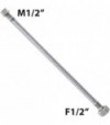 Flessibile In Acciaio Inox M1/2 X F1/2 Gir. Flexcore Cm 35 - Dn8