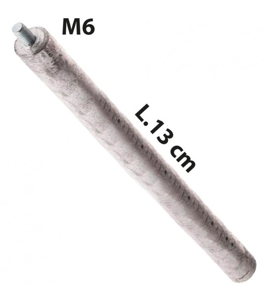 Anodo Di Magnesio Per Scaldabagno Elettrico Mod.10-15-30 Lt L.13 X D.2 Cm - Fil. M6