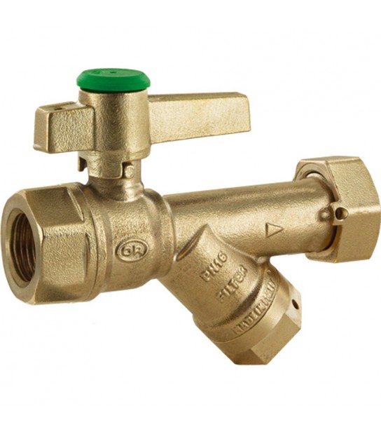 Gruppo Entrata Contatore Completo Di Filtro F1/2 X 3/4F Girevole