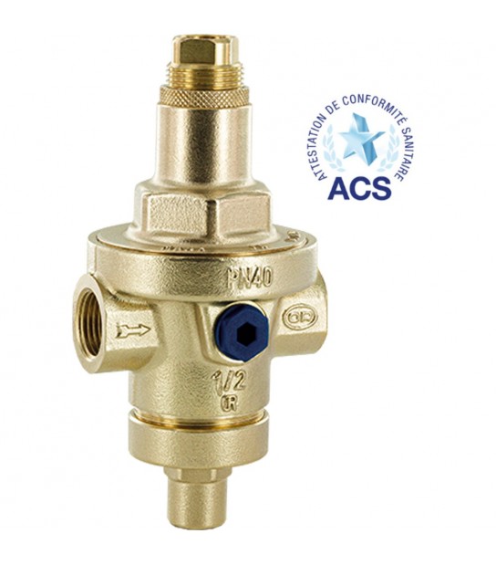 Riduttore Di Pressione Acqua A Membrana Pn 40 Con Camera Di Compensazione 3/4 Ff